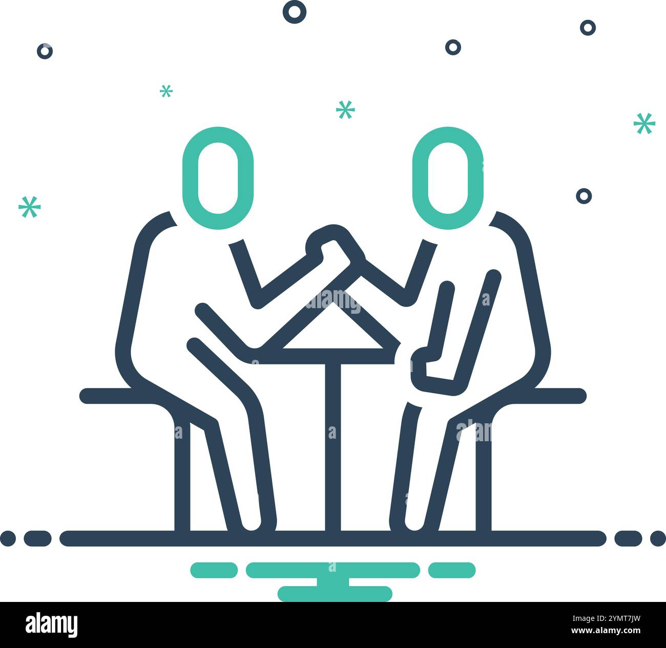 Competitor competition contest illustration Stock Vector Images - Alamy