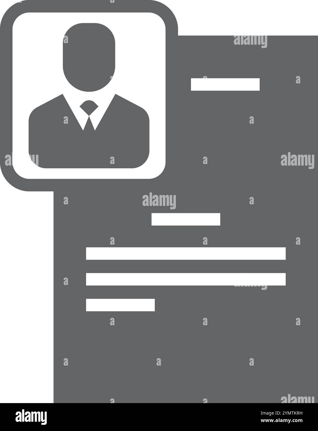 Professional cv resume design Black and White Stock Photos & Images - Alamy