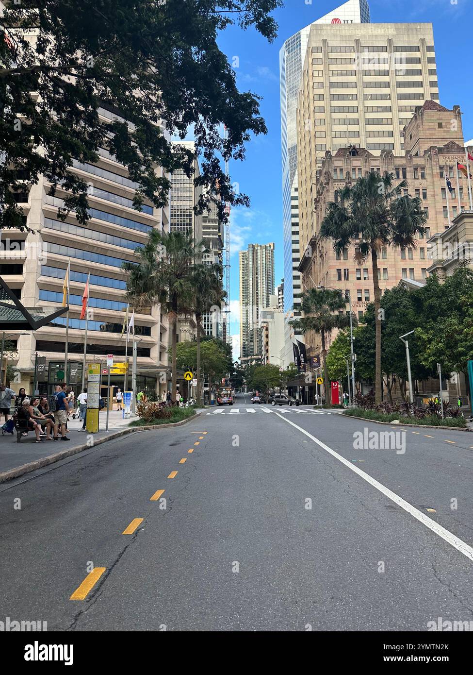 Brisbane City streets - Smartphone Captured Stock Image