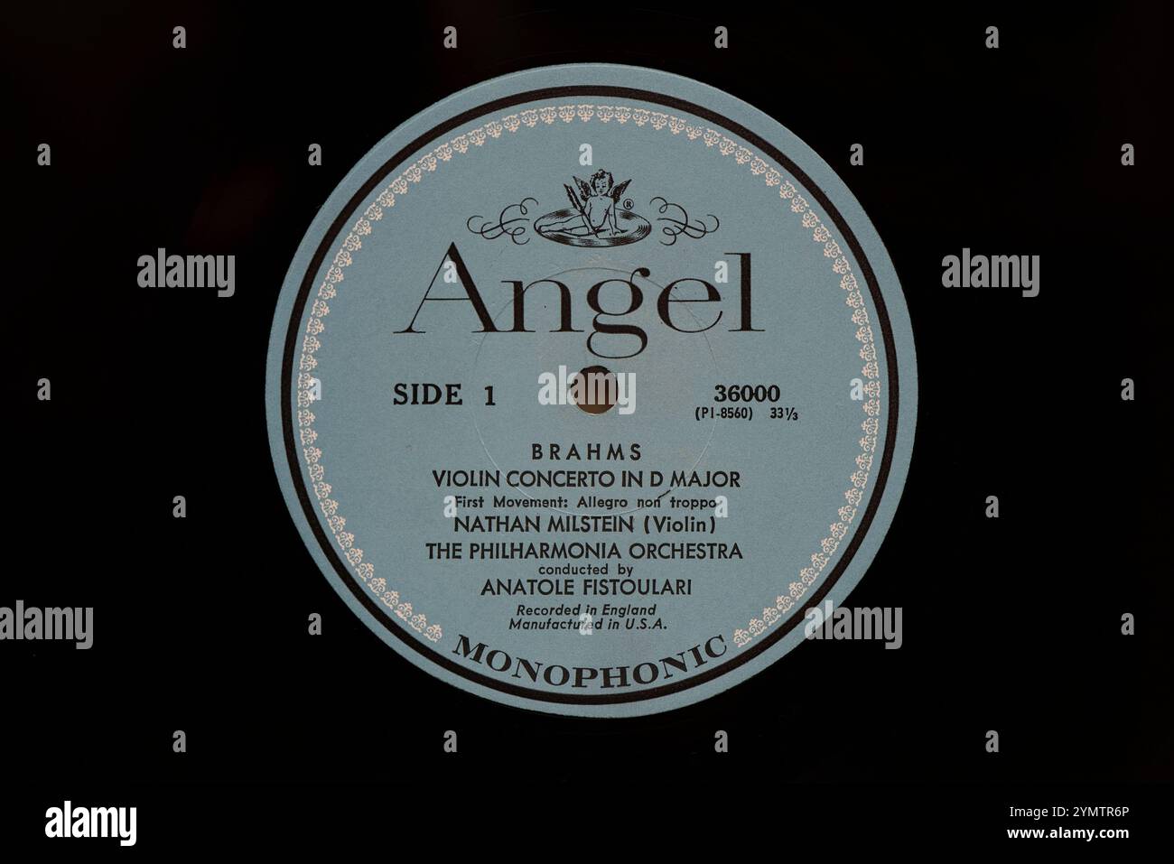 Vinitage Record Label, Johannes Brahms, Milstein Philharmonia Orchestra