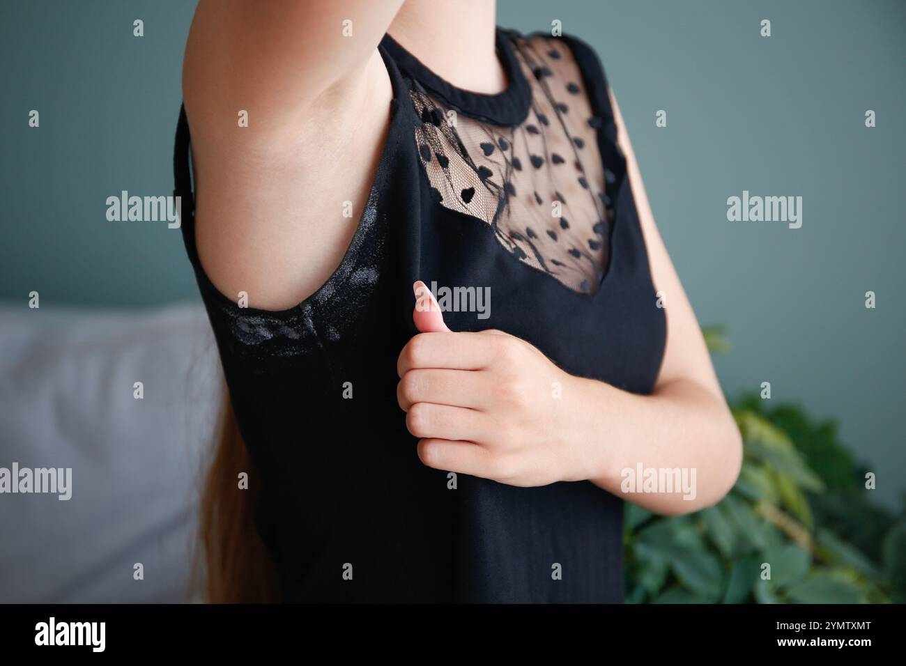 plus size black maxi dress long sleeve Plus Size Party Maxi Dresses Long Sleeve See-Through Lace Maxi Dress main image 1