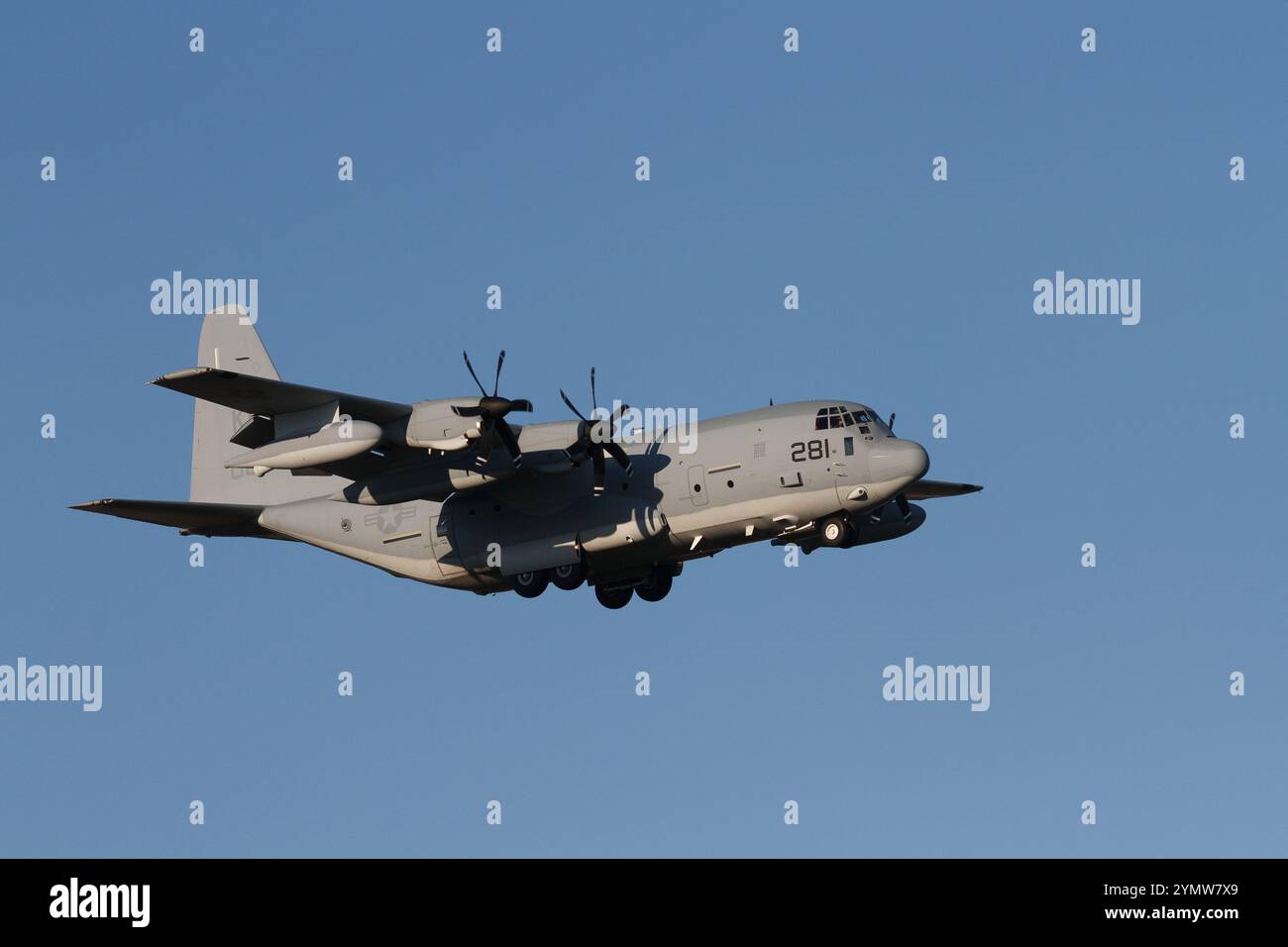 Lockheed martin kc130j hercules tanker aircraft hi-res stock ...