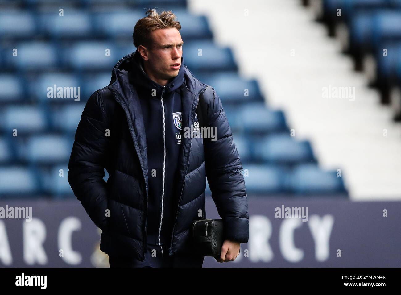 West Bromwich, UK. 23rd Nov, 2024. Torbjørn Heggem of West Bromwich Albion arrives ahead of the Sky Bet Championship match West Bromwich Albion vs Norwich City at The Hawthorns, West Bromwich, United Kingdom, 23rd November 2024 (Photo by Gareth Evans/News Images) in West Bromwich, United Kingdom on 11/23/2024. (Photo by Gareth Evans/News Images/Sipa USA) Credit: Sipa USA/Alamy Live News Stock Photo