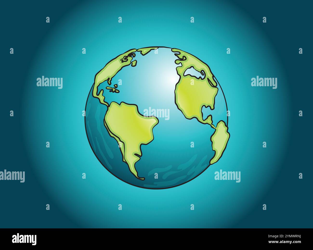 Earth, globe, ecology, nature, planet concepts Stock Vector