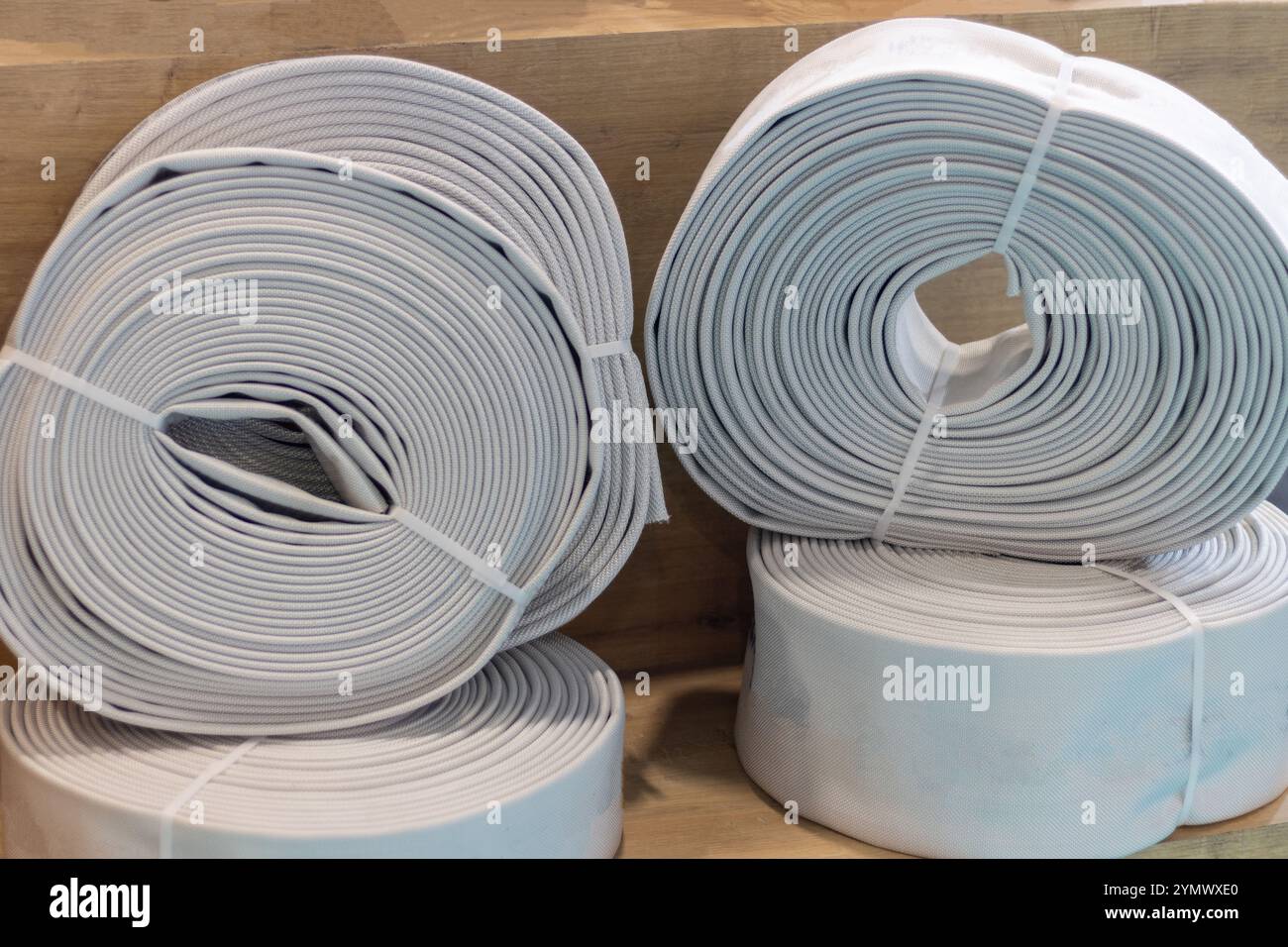 Fire hose reel hi-res stock photography and images - Alamy