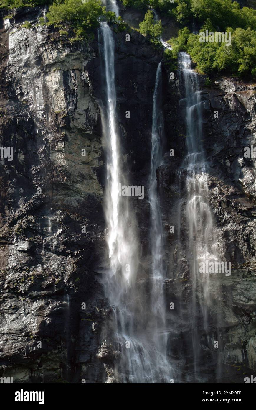 Seven sisters famous waterfall hi-res stock photography and images - Alamy