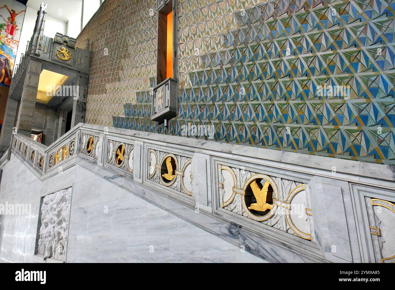 interior, City hall, Oslo rådhus, Oslo, Norway, Scandinavia, Europe ...