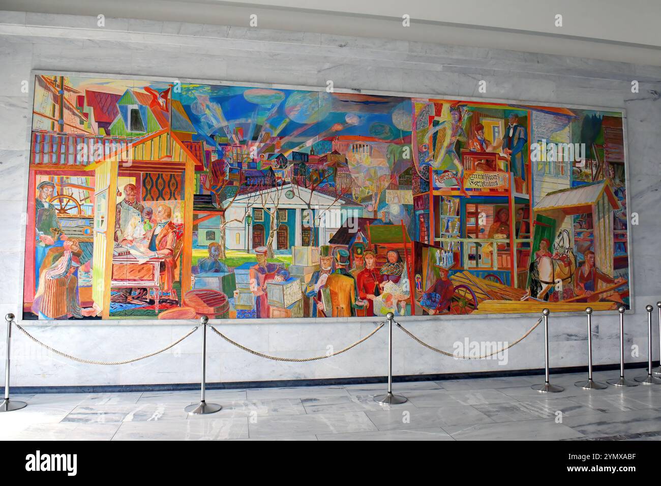 Interior oslo city hall radhus hi-res stock photography and images - Alamy