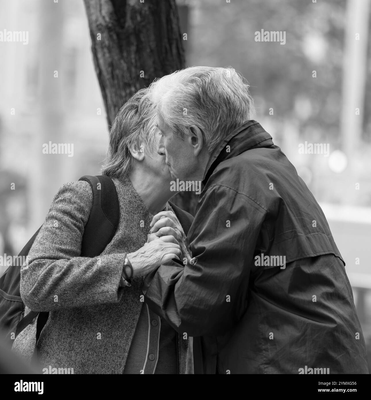 Old couple Black and White Stock Photos & Images - Alamy