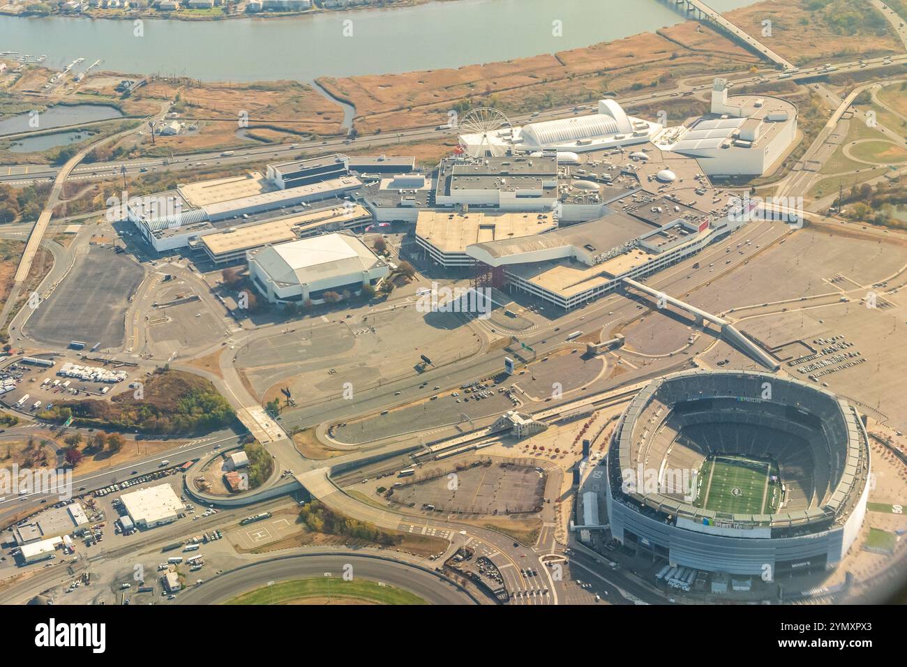 Metlife stadium aerial view hi res stock photography and images Alamy