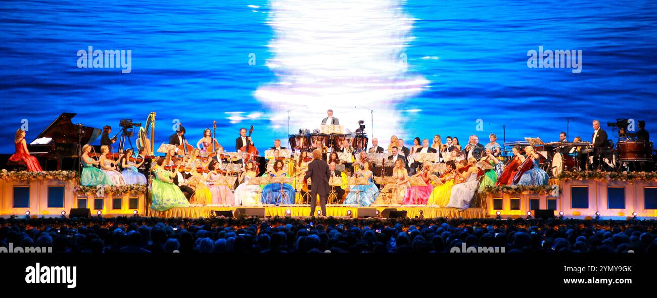 Hallenstadion Zuerich. 22nd Nov, 2024. Zurich, Switzerland - November 22, 2024: André Rieu performs with his Johann Strauss Orchestra at Hallenstadion Zuerich. Concert, Konzert, Music, Musik, Mandoga Media Germany Credit: dpa/Alamy Live News Stock Photo