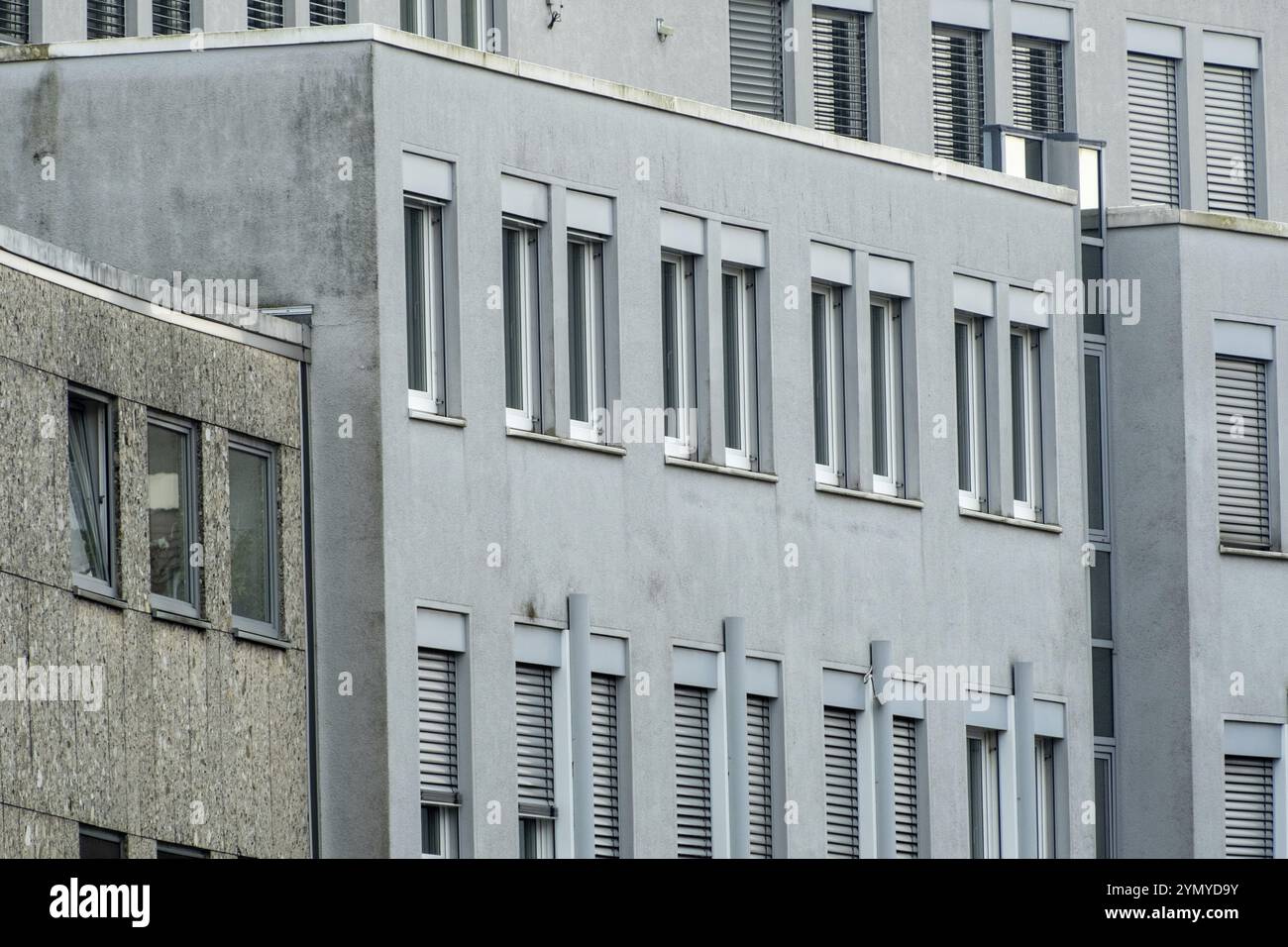 Facade of residential buildings in a city center Stock Photo - Alamy