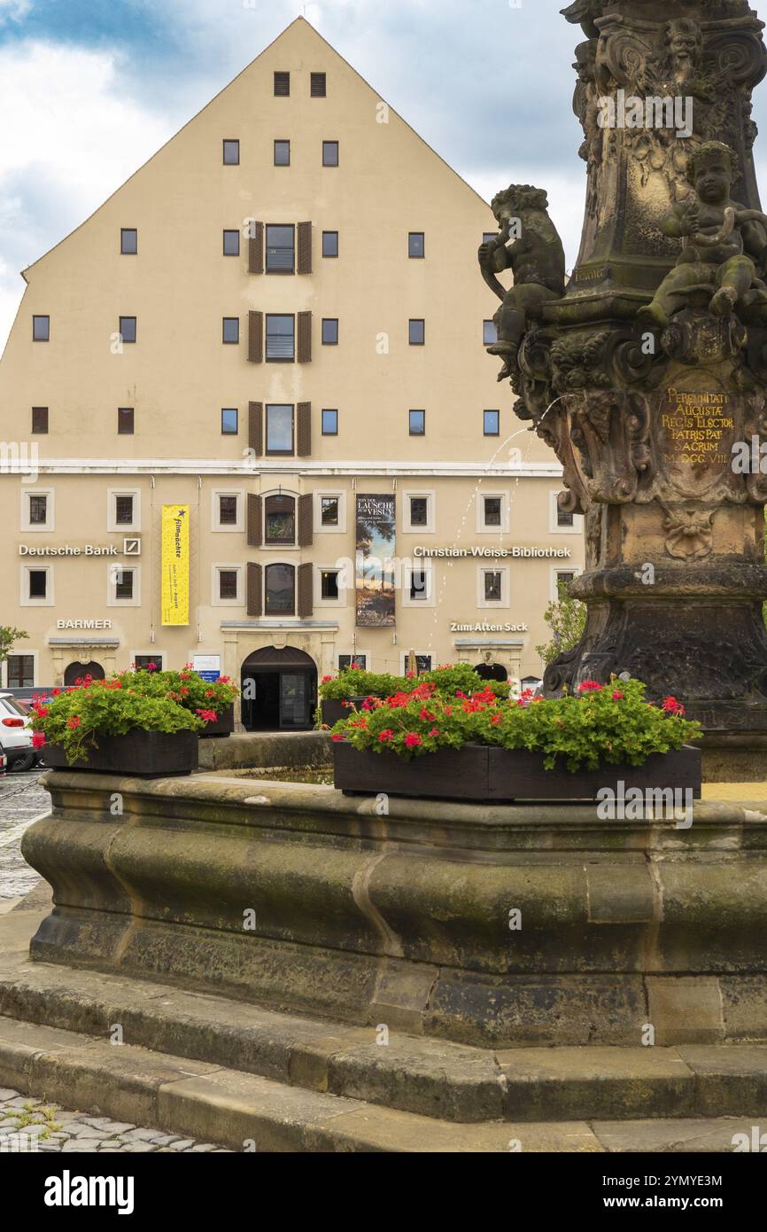 Impressions from Zittau, the salt house Stock Photo