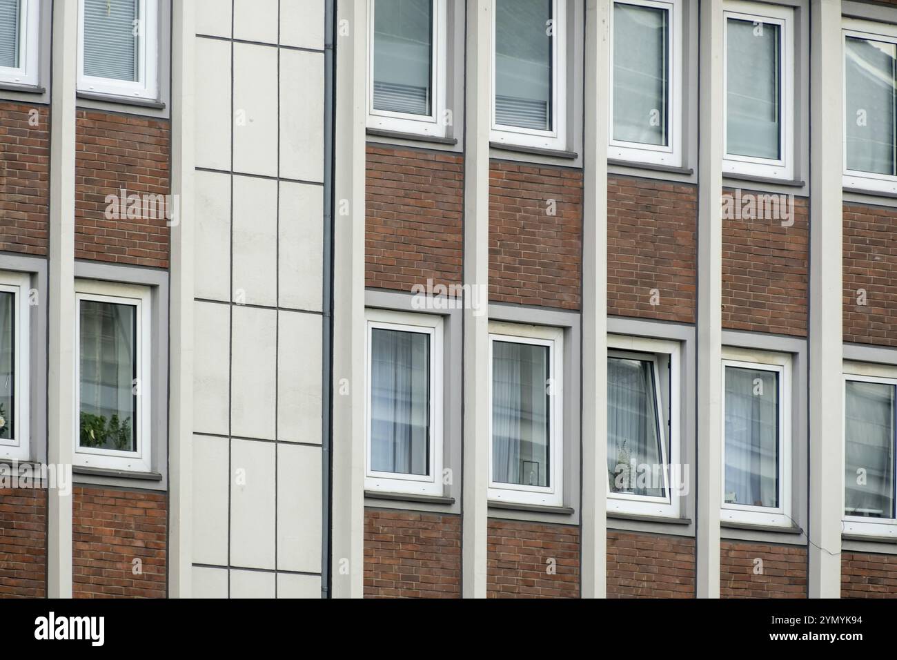 Facade of residential buildings in a city center Stock Photo - Alamy