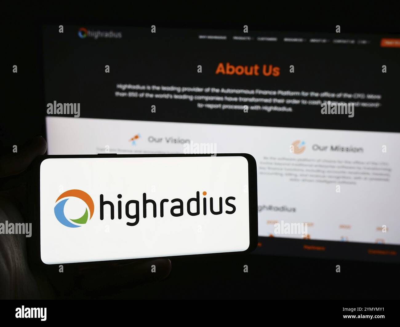 Highradius logo hi-res stock photography and images - Alamy