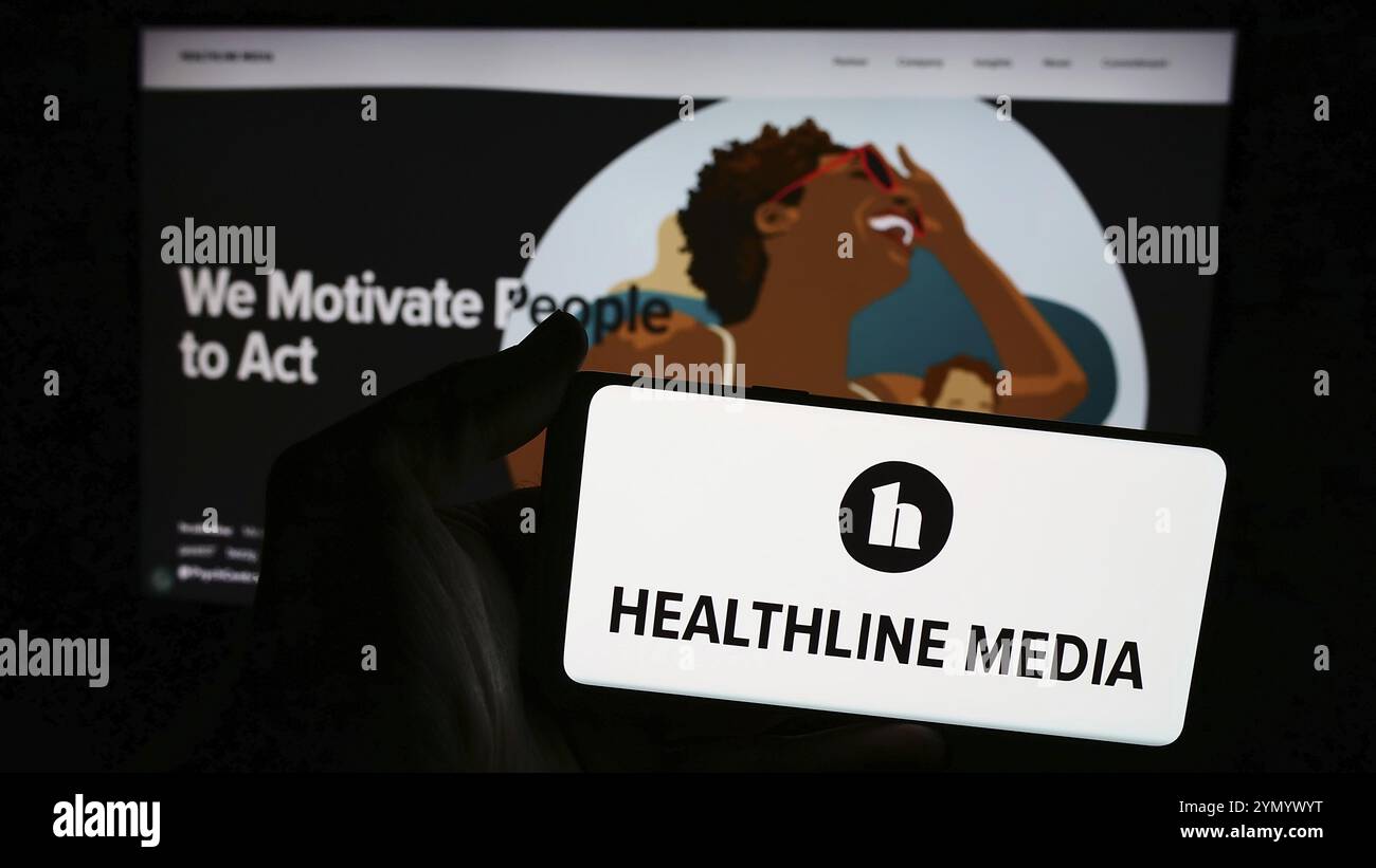 Healthline Healthline logo hi-res stock photography and images - Alamy