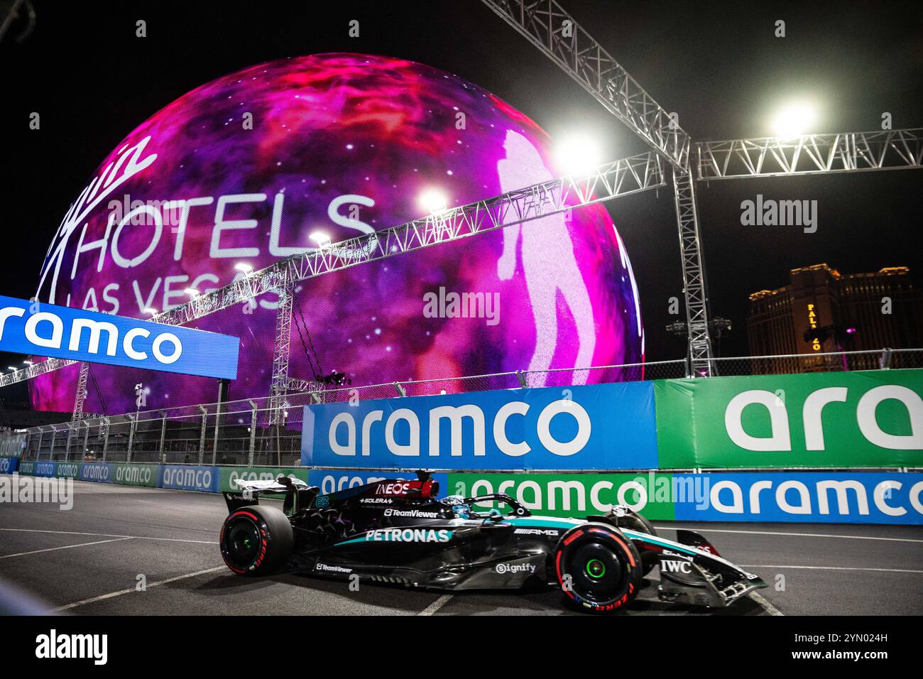 George Russell (UK, Mercedes AMG Petronas F1 Team #63) USA, Formel 1 ...