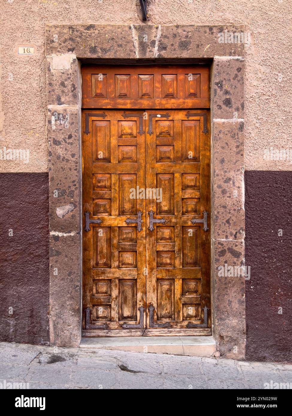 Calle Umaran 16, San Miguel de Allende, Mexico. - Smartphone Captured Stock Image