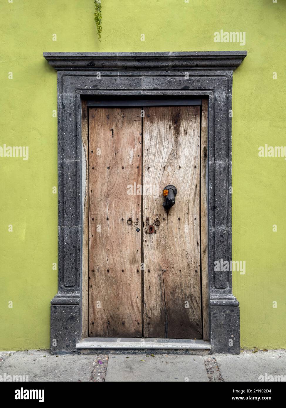 Calle Carlos del Castillo #1, San Miguel de Allende, Mexico. - Smartphone Captured Stock Image