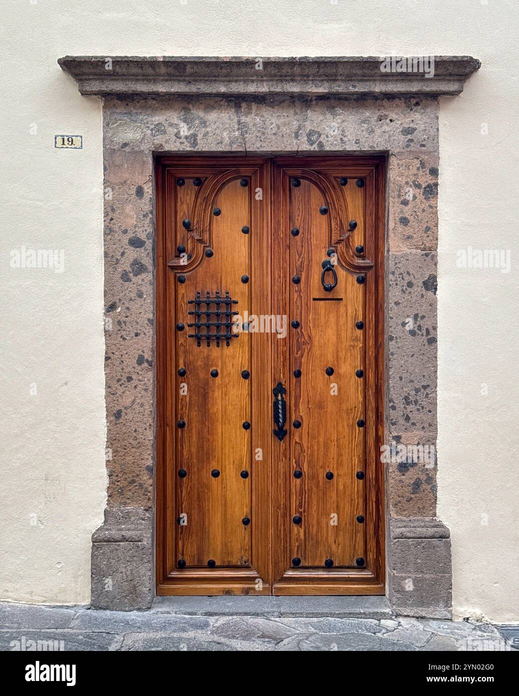 Calle Diez de Sollano y Dávalos 19, San Miguel de Allende, Mexico. - Smartphone Captured Stock Image