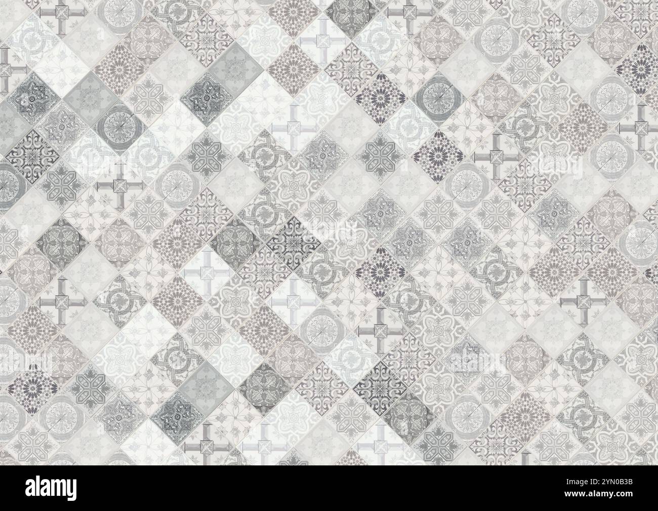 Beautiful and Elegant Grey Patterned Tile Design Perfect for Modern ...
