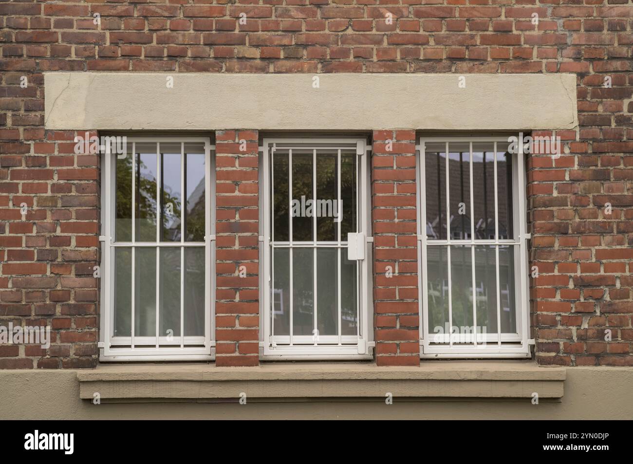 Details of an office building over 100 years old in germany Stock Photo