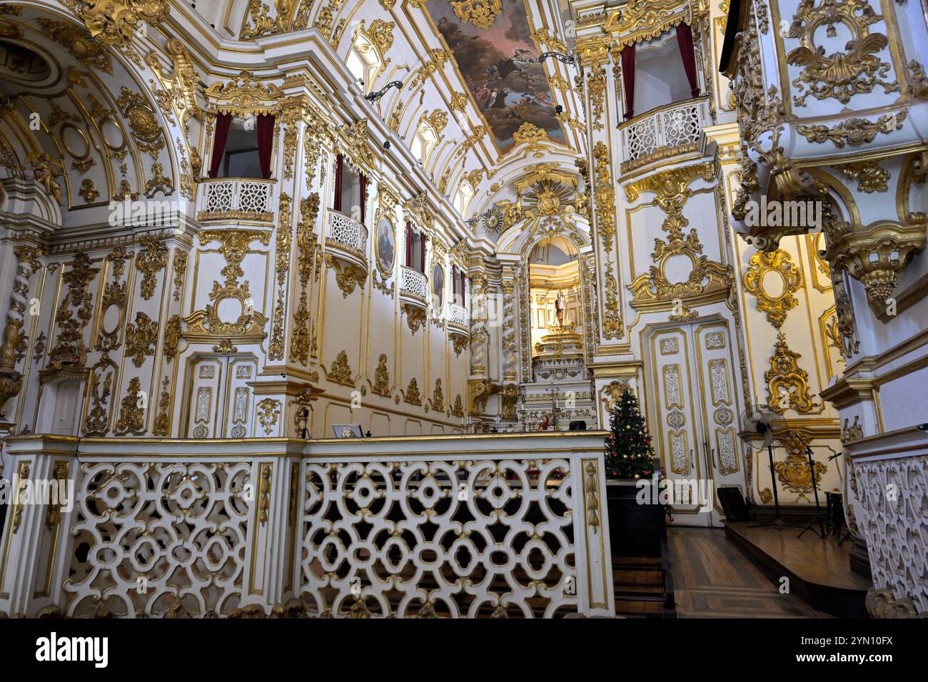 The Old Cathedral - Iconic Landmarks of Rio de Janeiro, Brazil BR Stock ...