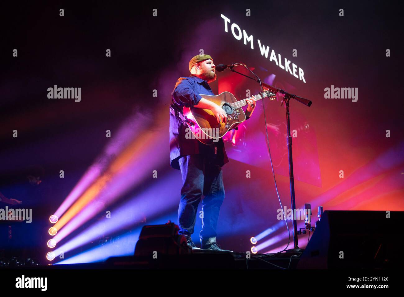 London, UK. 23 Nov 2024. Pictured: Scottish singer-songwriter Tom ...