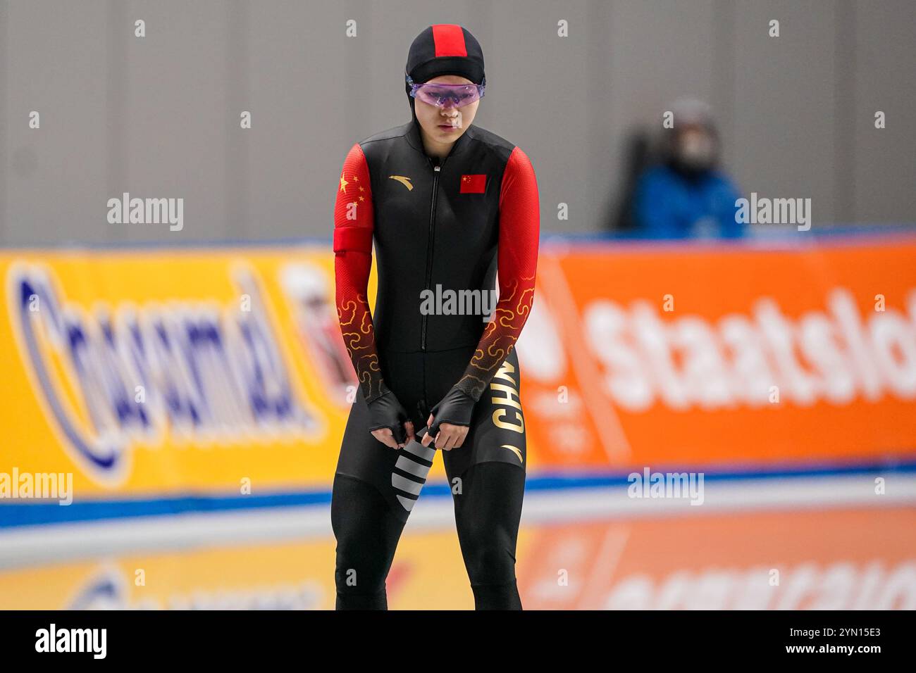 Nagano, Japan. 24th Nov, 2024. NAGANO, JAPAN - NOVEMBER 24: Shihui Yu ...