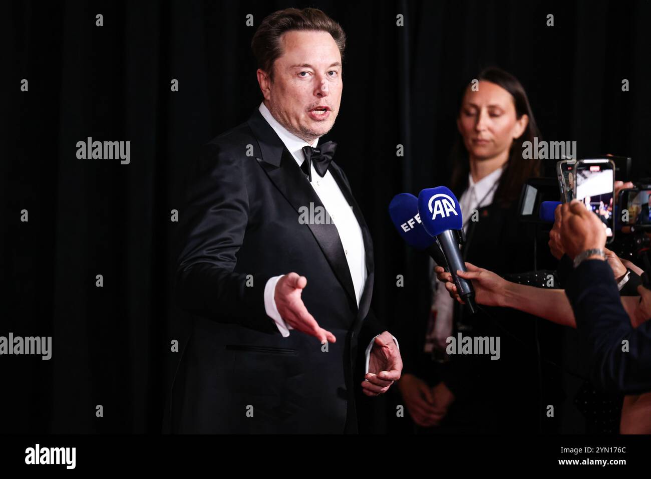 Los Angeles, United States. 24th Nov, 2024. (FILE) Elon Musk Is Pushing