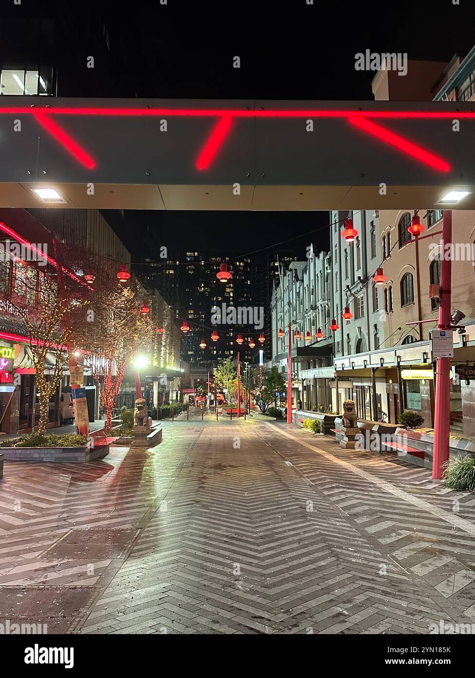 Chinatown - Smartphone Captured Stock Image