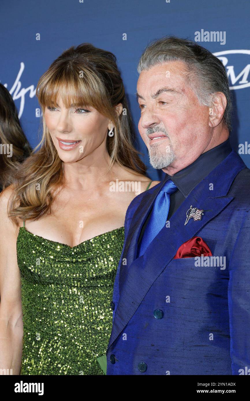 Jennifer flavin sylvester stallone hires stock photography and images(01)