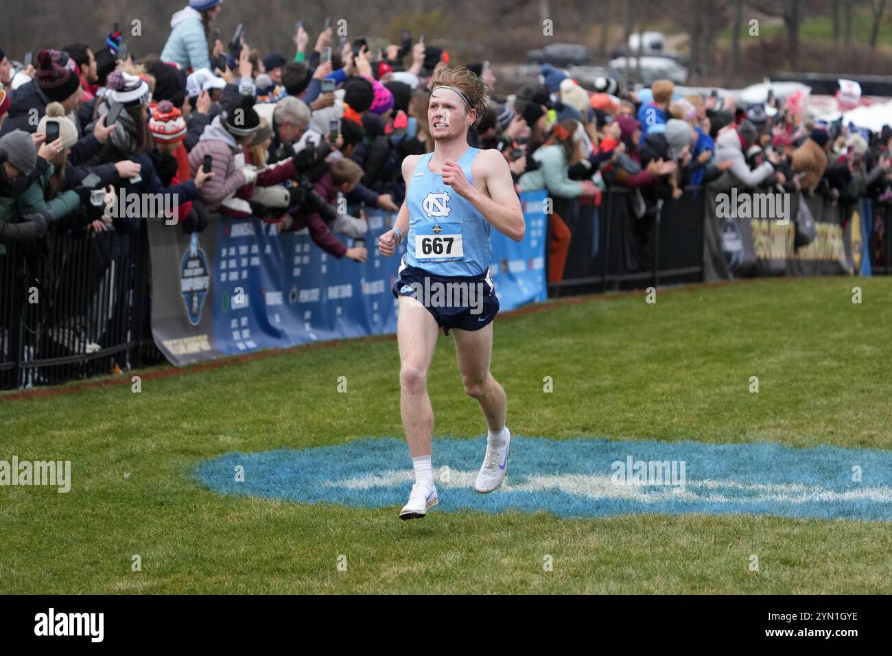 Parker Wolfe of North Carolina places seventh in 28:50 2 during the Parker Wolfe of North Carolina places seventh in 28:50 2 during the