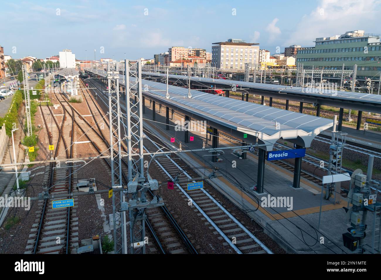 Brescia railway station hi-res stock photography and images - Alamy, image size:1300x956