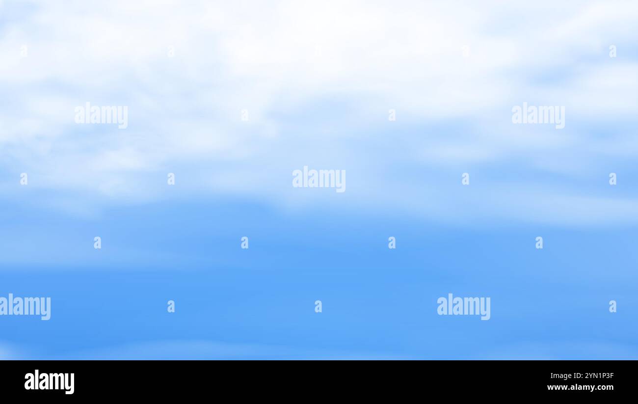 Clear blue sky morning Stock Vector Images - Alamy