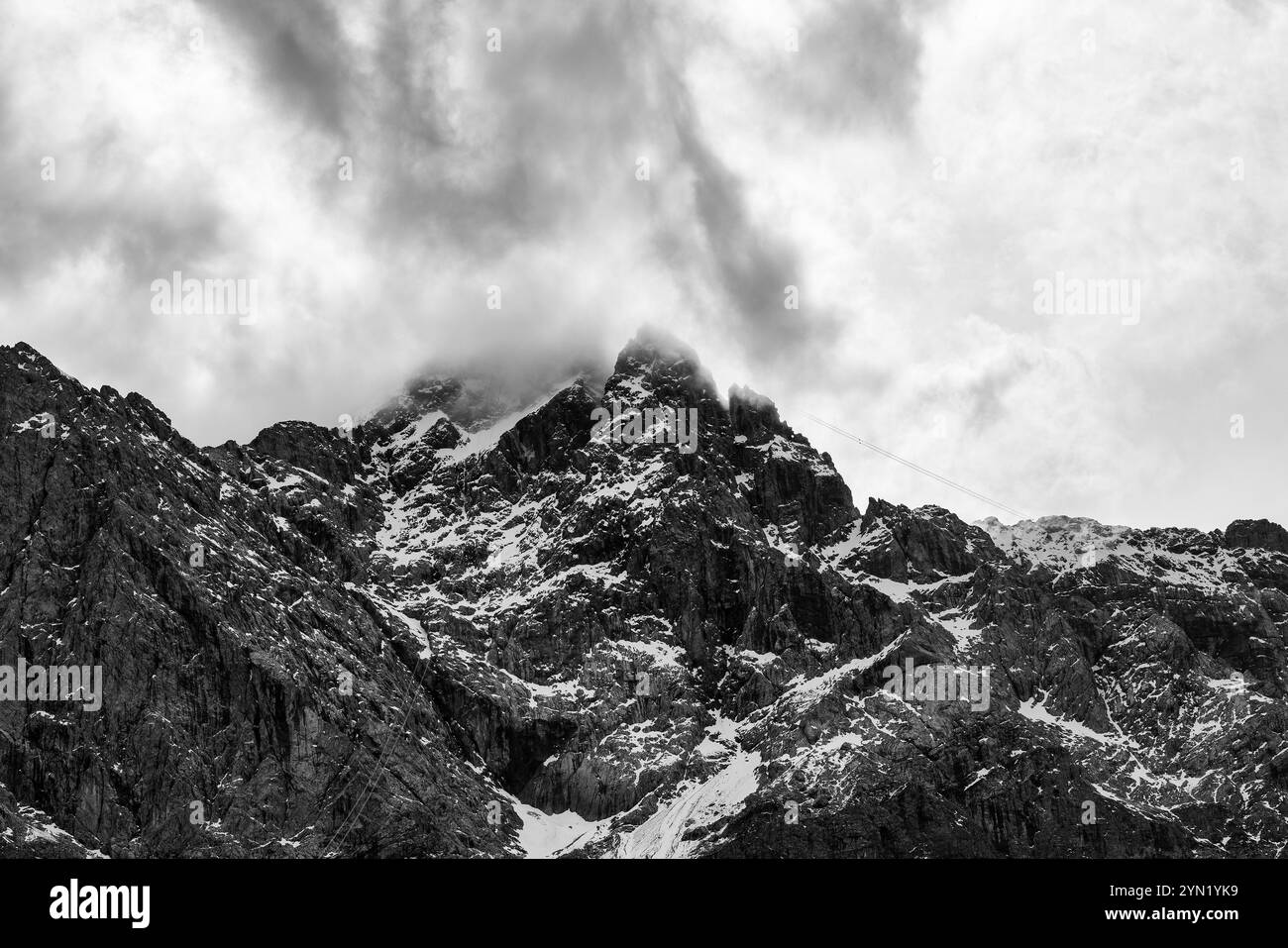 Bavarian landscape Black and White Stock Photos & Images - Alamy