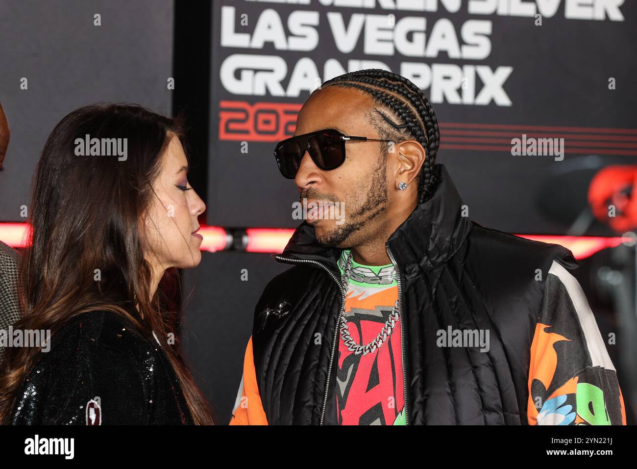 Las Vegas, USA. November 23, 2024 Actor/Singer Ludacris walks the red