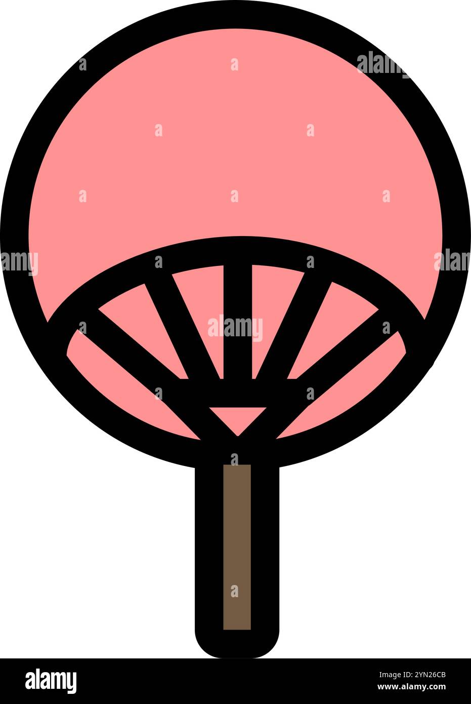 Traditional chinese forger - clean and modern chinese icon. Stock Vector