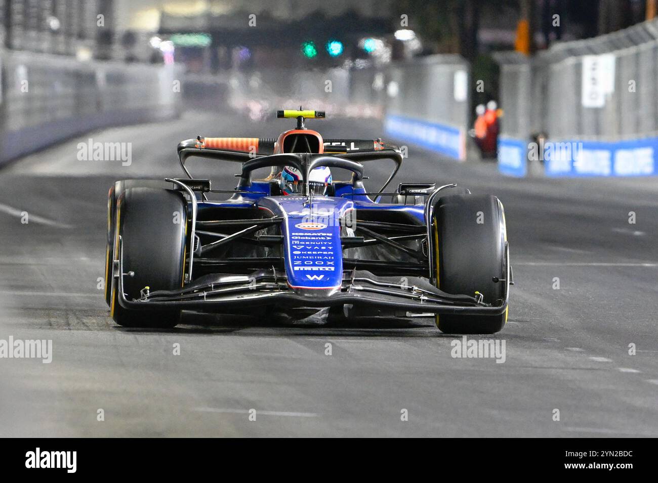 LAS VEGAS, NV - NOVEMBER 23: Williams Racing driver Franco Calapinto