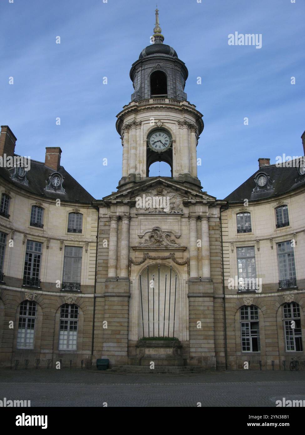 Mairie de Rennes (Hôtel de ville de Rennes Stock Photo - Alamy