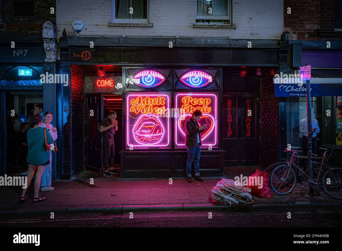 Peep show Stock Photo