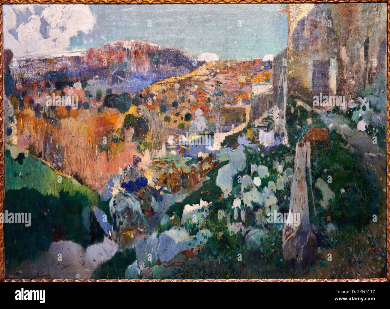 The Jewel, 1910, Joaquim Mir (Barcelona, 1873-1940), MNAC, Museu Nacional  D’Art de Catalunya, Barcelona, Spain Stock Photo