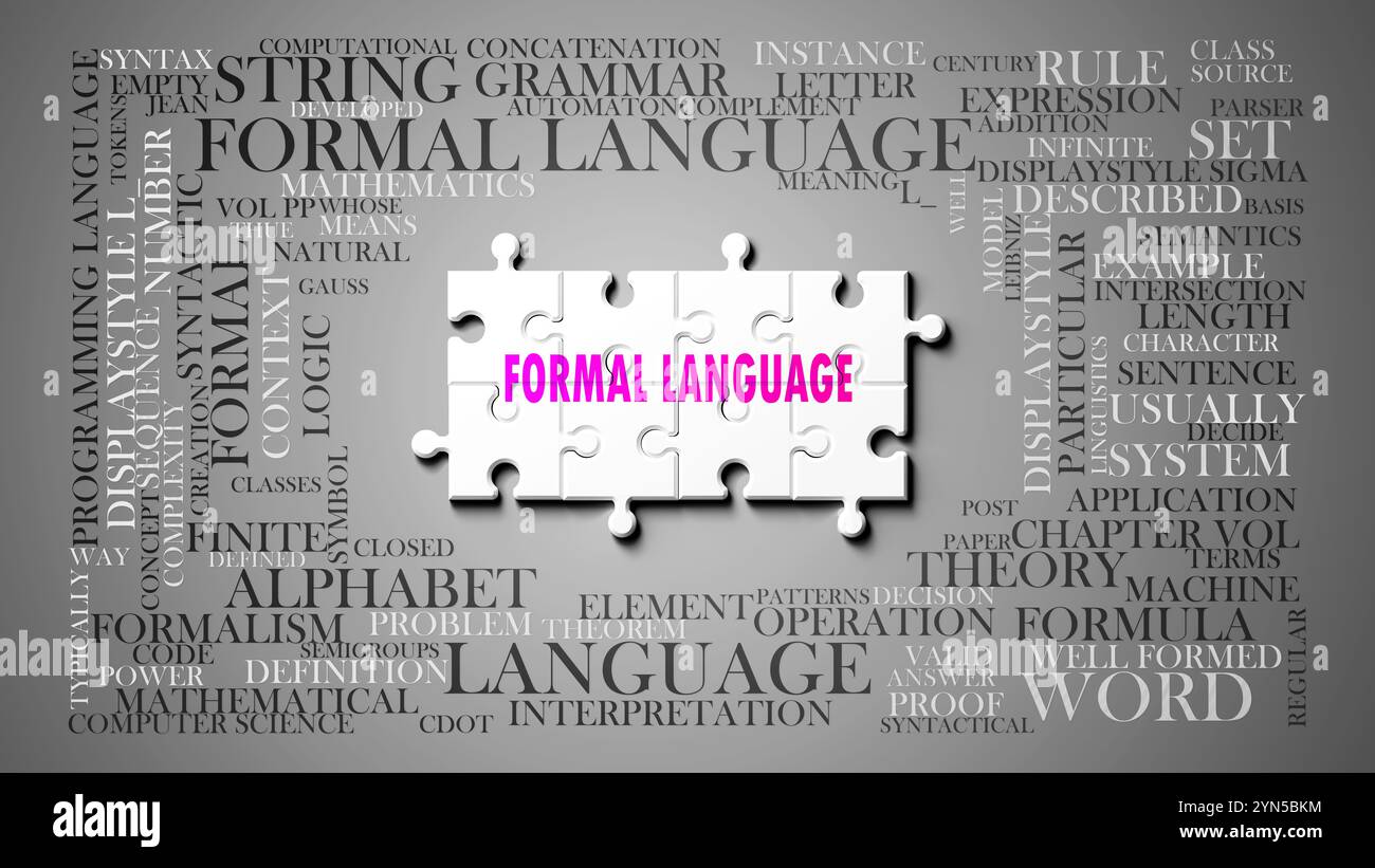 Formal Language as a complex subject, related to important topics ...
