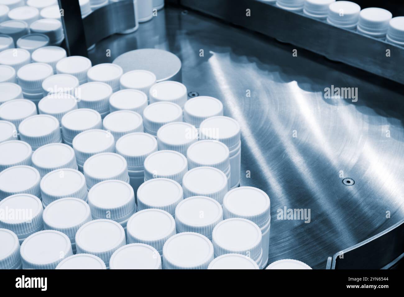 Conveyor empty glass bottles pharmacy hi-res stock photography and ...