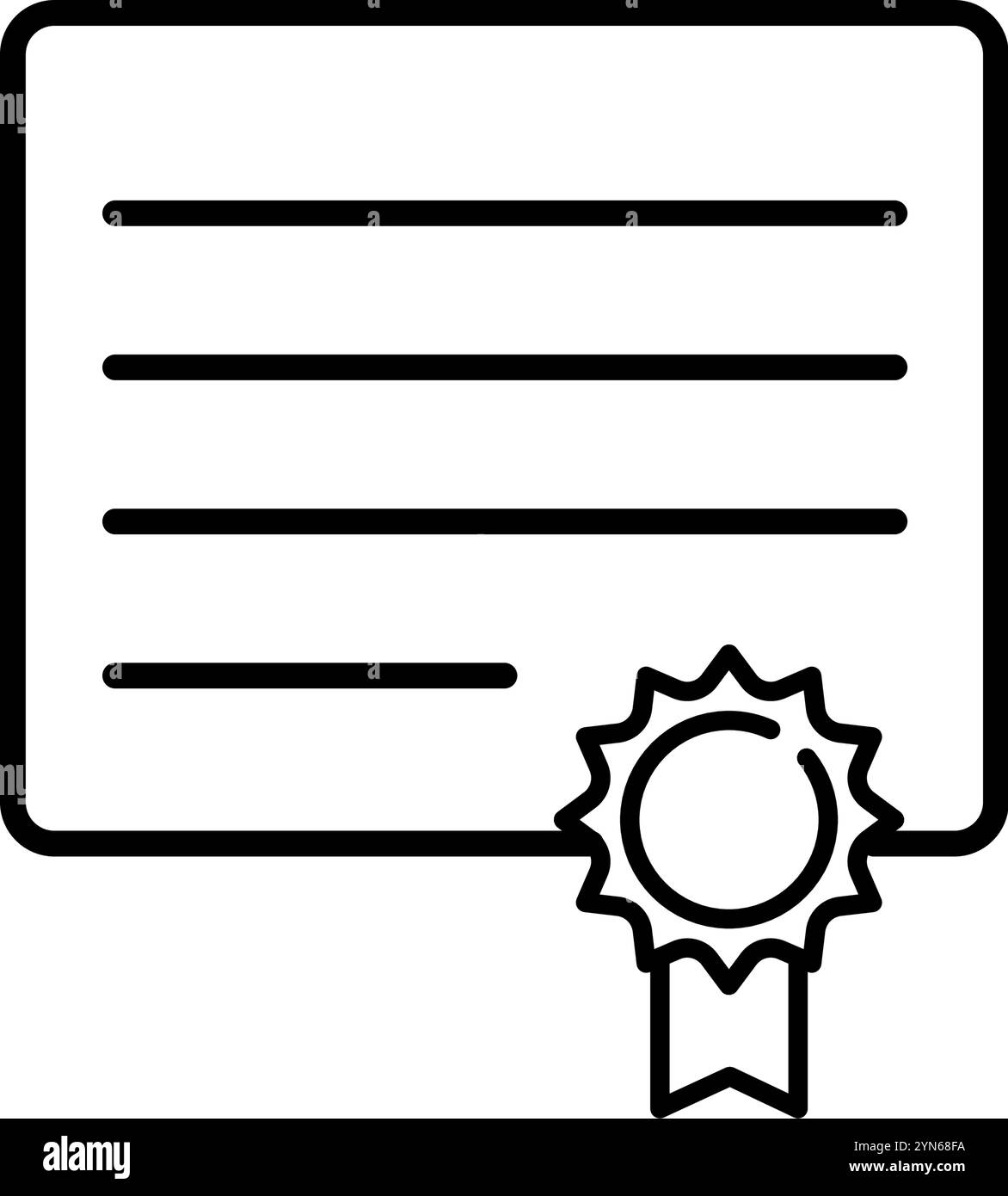 Completion certificate Black and White Stock Photos & Images - Alamy
