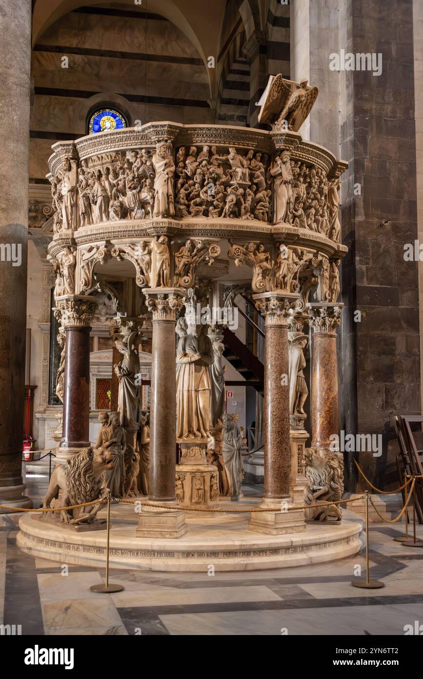 Pisa cathedral giovanni pisano pulpit hi-res stock photography and ...