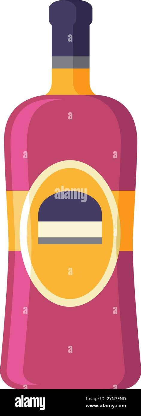 Adding white wine Stock Vector Images - Alamy