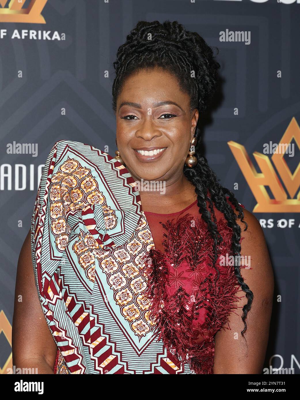 Los Angeles, USA. 24th Nov, 2024. Aba Blankson arrives at The Heirs Of ...