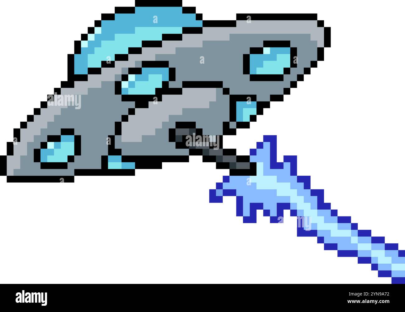 Pixel ufo hi-res stock photography and images - Alamy