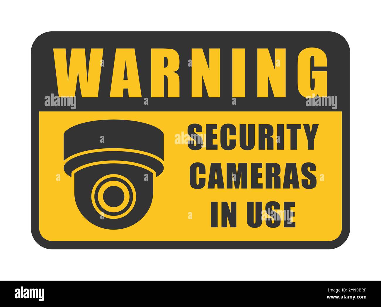 yellow-surveillance-camera-sign-cut-out-stock-images-pictures-alamy
